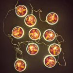 décorations de ramadan guirlande lumineuse motifs lune et mosquée ramadan mubarak