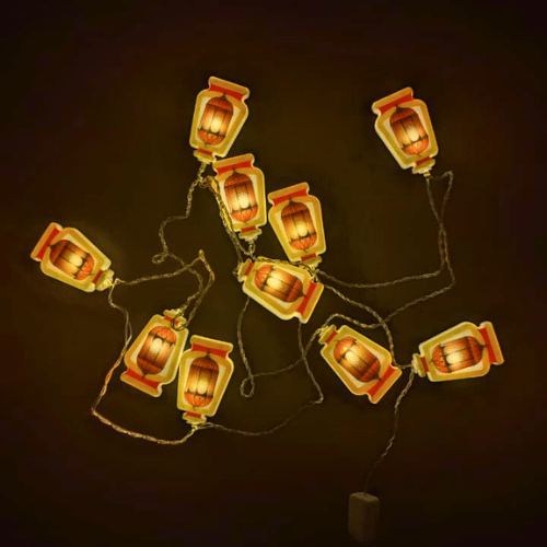 décorations de ramadan lumineuses lanternes ramadan mubarak